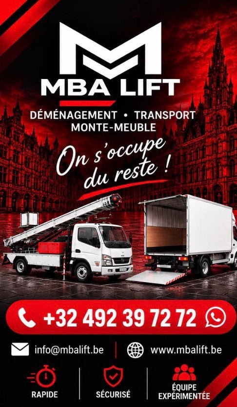 Lift , déménagement, transport, Tickets & Billets