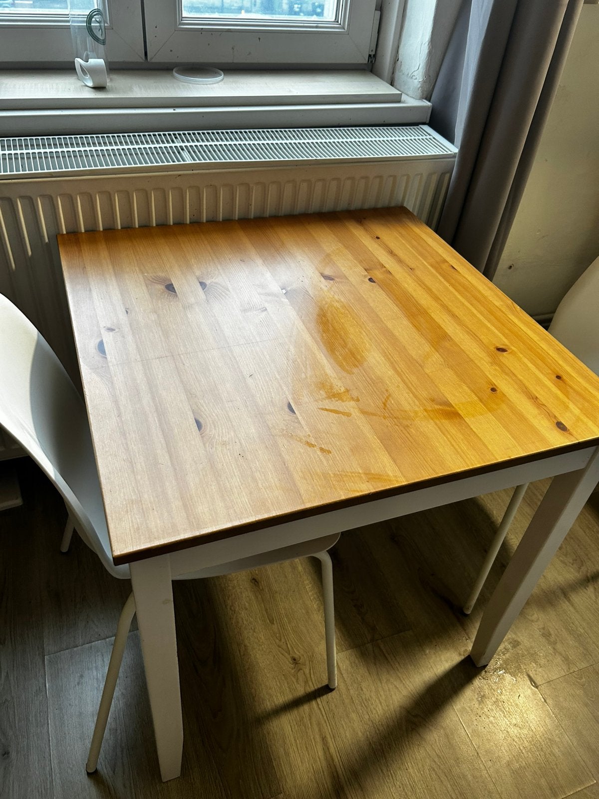 Tafel Ikea, Huis en Inrichting, Tafels | Eettafels, Ophalen, Gebruikt, Tot twee personen, Vierkant
