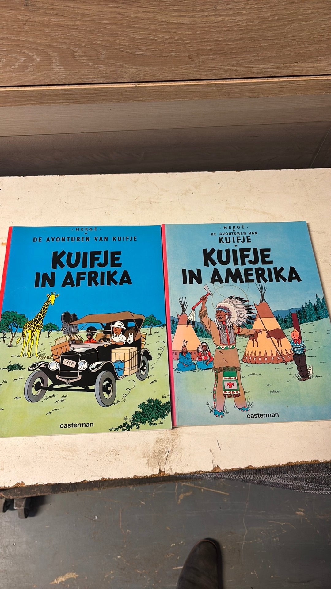 Hergé - Tintin en Afrique, Enlèvement, Hergé