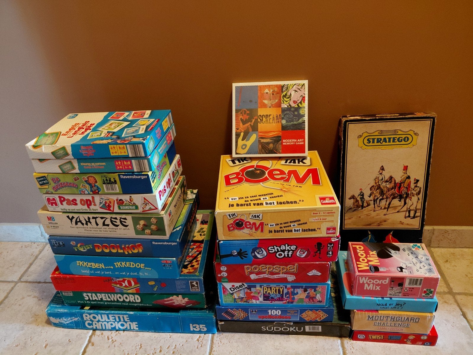Veel gezelschapsspellen, Hobby en Vrije tijd, Ophalen of Verzenden
