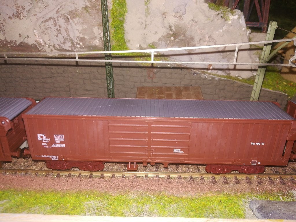 Set van 10 auto's van Team NMBS NMBS Lima 303185, Hobby en Vrije tijd, Gelijkstroom of Wisselstroom, Ophalen of Verzenden, Lima
