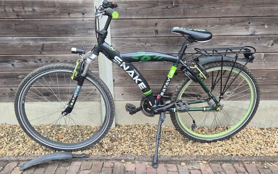 Batavus 26", Terugtraprem, Gebruikt, Handrem, BATAVUS