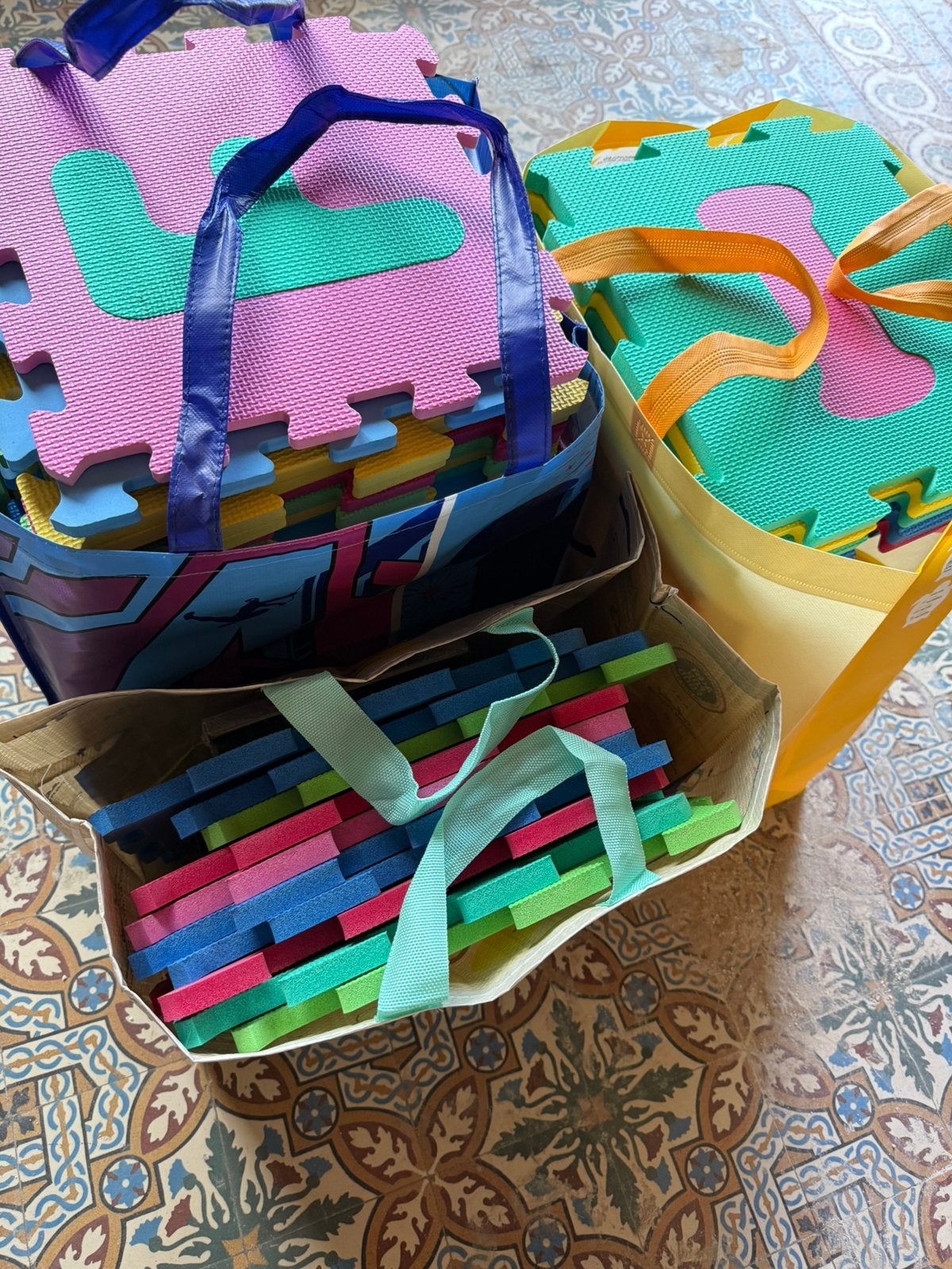 Puzzelmatten 80st, Kinderen en Baby's, Ophalen, Zo goed als nieuw, Jongen of Meisje