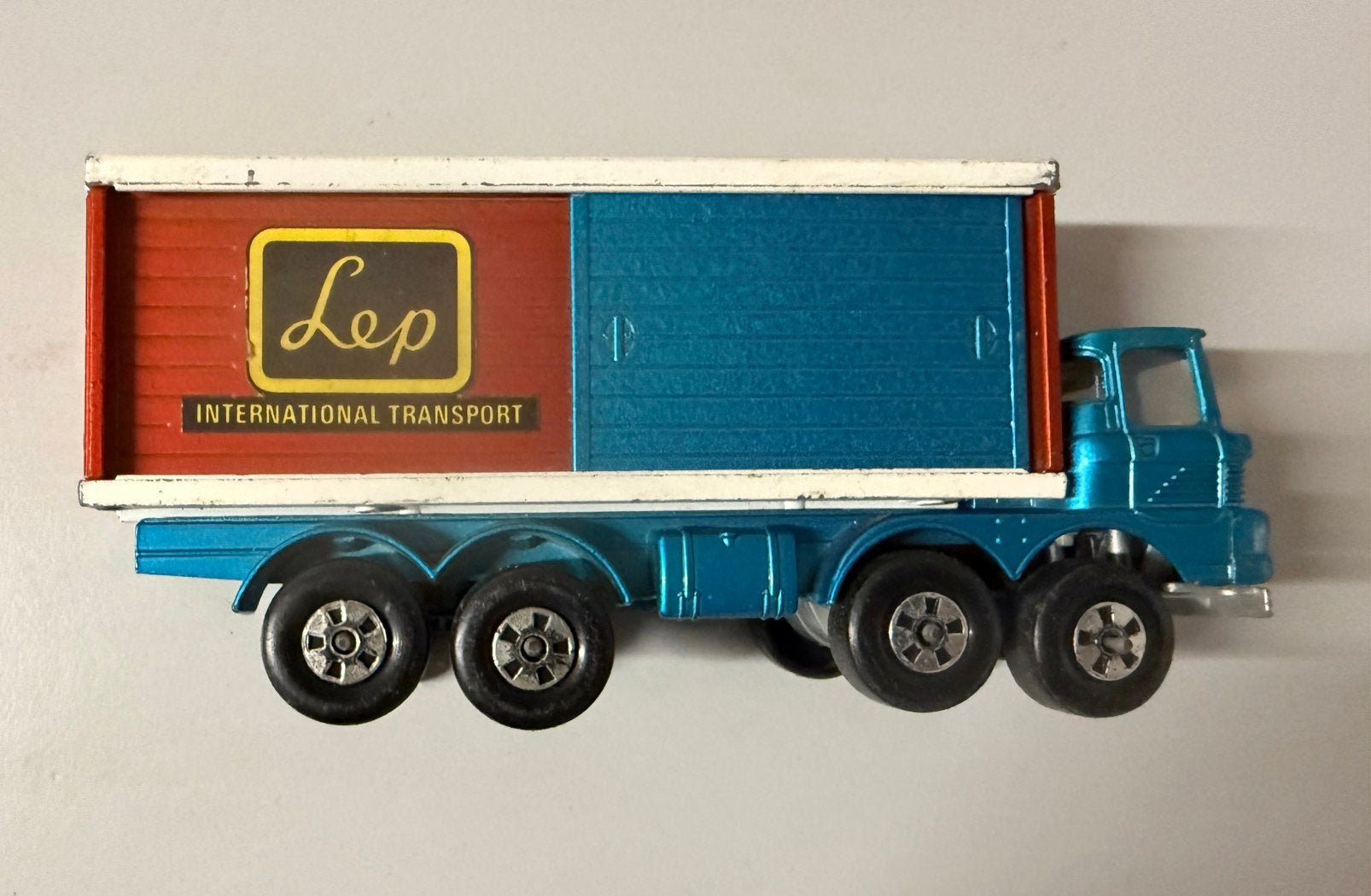 Vintage Matchbox Super Kings K-14 Scammell Freightliner– LEP, Hobby en Vrije tijd, Ophalen of Verzenden, Gebruikt, Bus of Vrachtwagen
