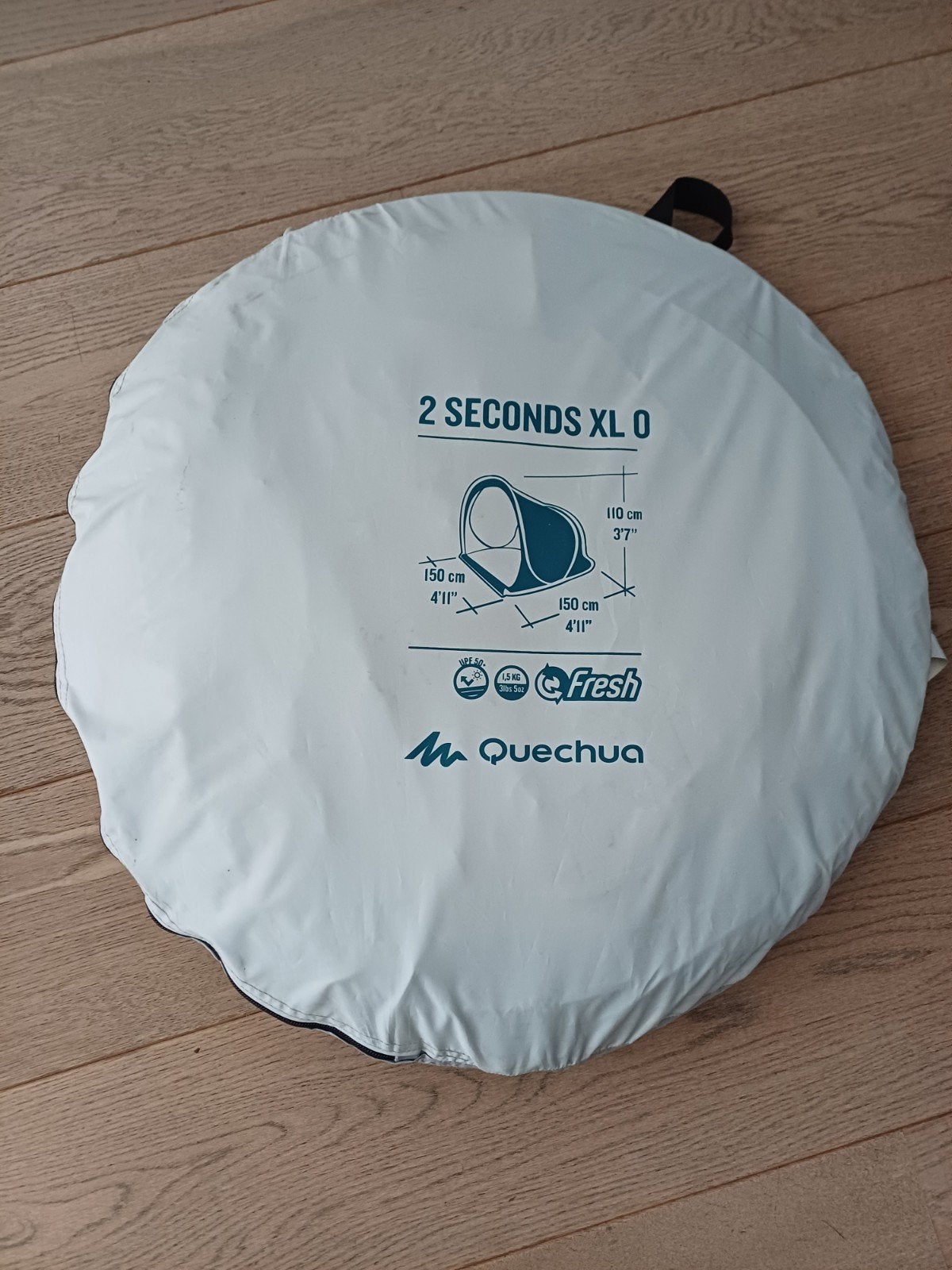 Pop-up shelter tent

Quechua, Ophalen