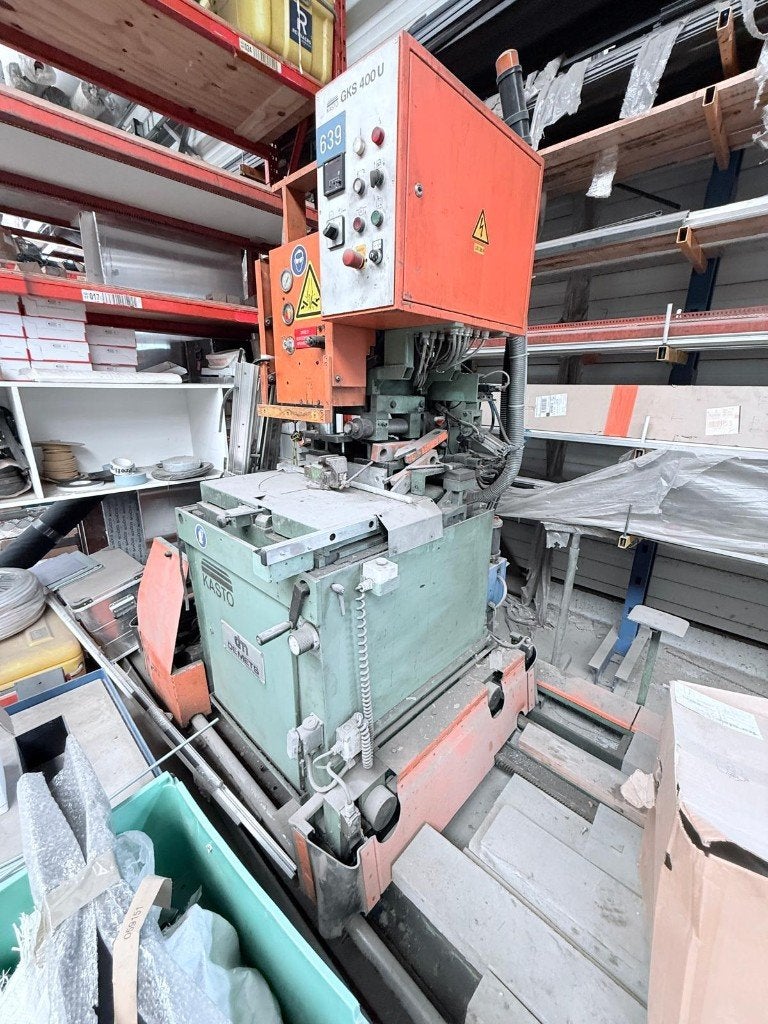 CNC gestuurde zaagmachine staal, Ophalen, Gebruikt, 70 mm of meer, Afkortzaag