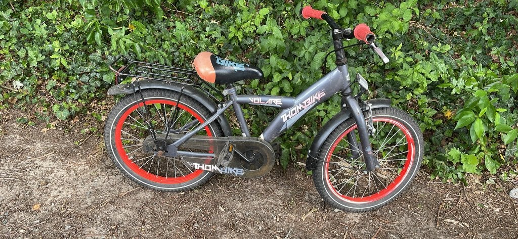 Jongensfiets, Ophalen, Gebruikt, 14 inch of minder