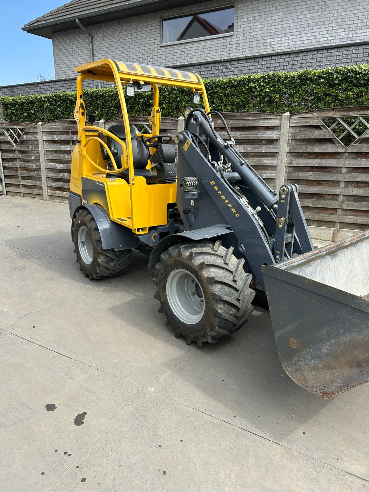 Eurotrac w12s, Enlèvement, Chargeuse sur pneus ou Chouleur