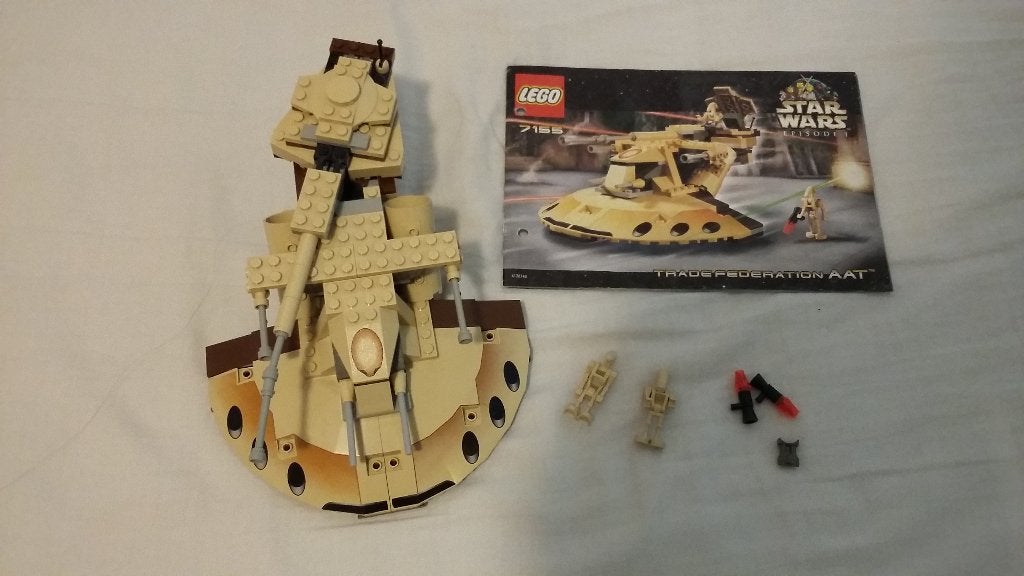 lego starwars 7155, Gebruikt, Lego, Ophalen of Verzenden, Compleet