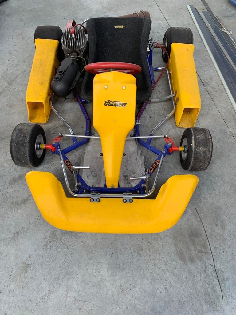 Ancien kart, Sport en Fitness, Karting, Ophalen, Gebruikt, Kart