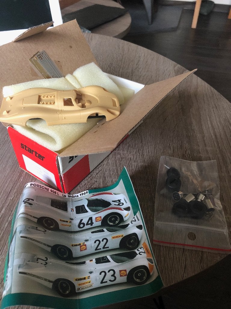 Différents kits starter et autres 1/43e , complets NEUFS, Neuf, Autres marques, Enlèvement ou Envoi, Voiture