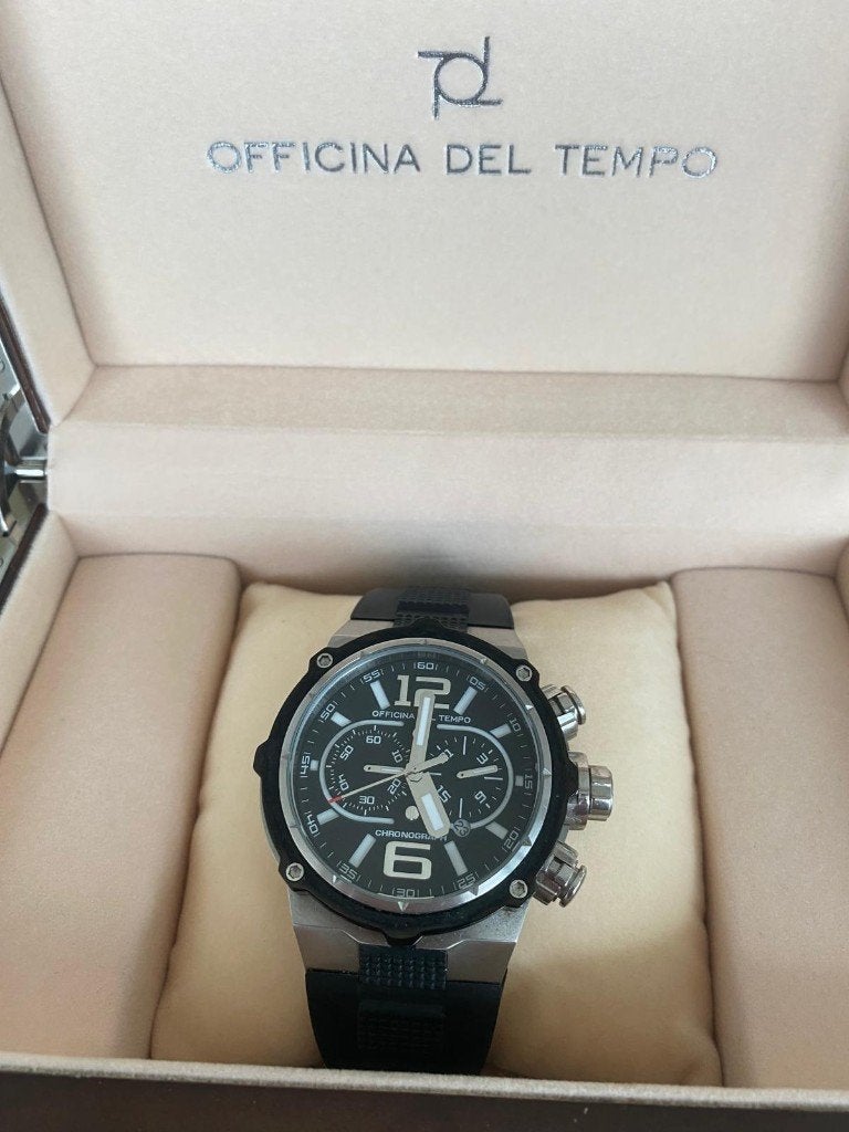 Officina Del Tempo Horloge, Bijoux, Sacs & Beauté, Montre-bracelet, Autres marques, Enlèvement, Synthétique