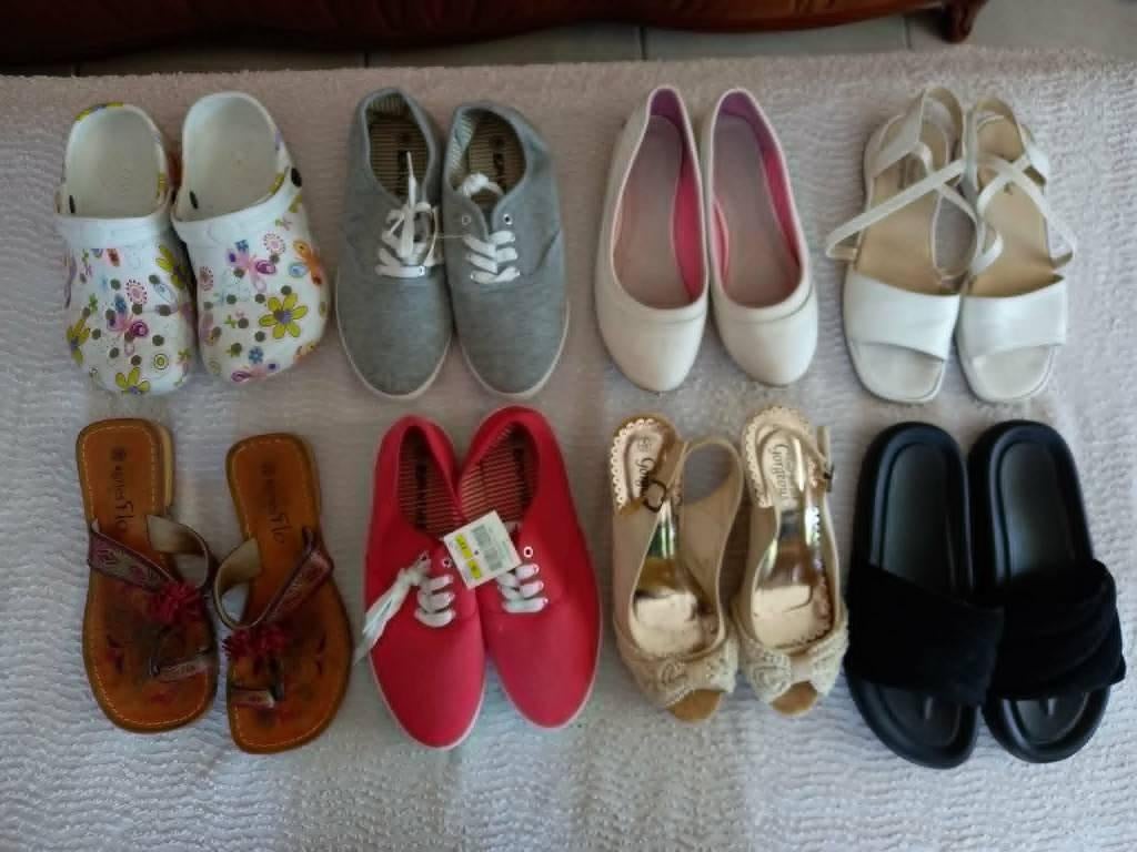 Chaussures dames été P36-38-39 – faire offre, Enlèvement, Porté, Autres couleurs, Autres types