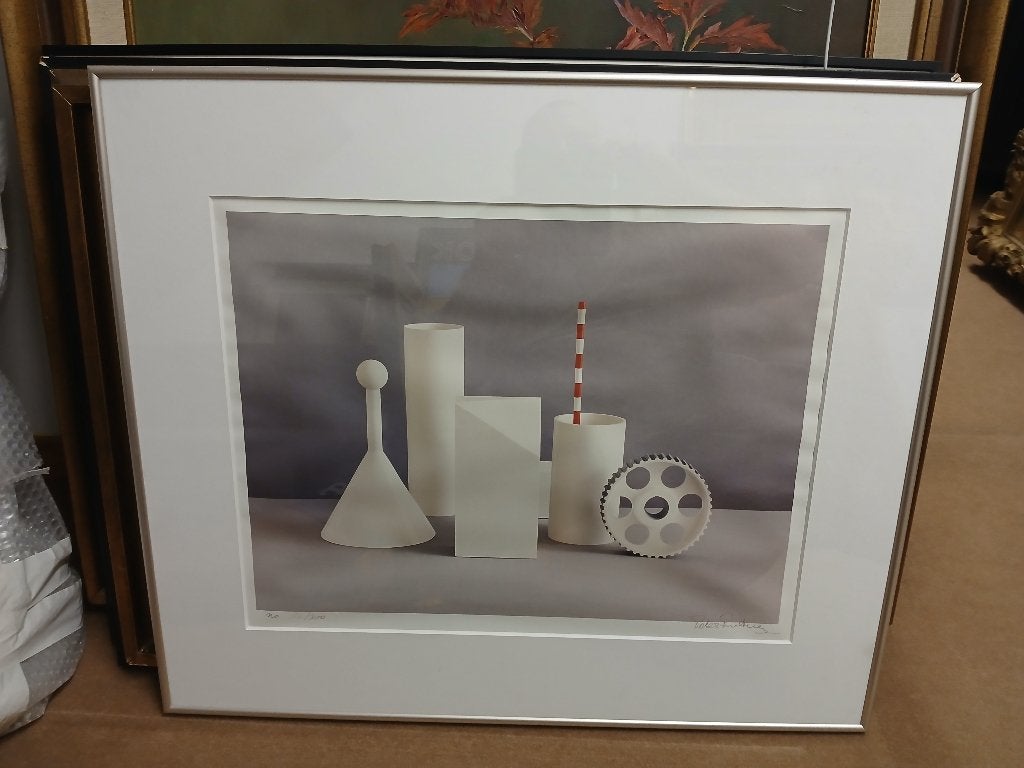 Moderne kunst nr.66/300, Ophalen, Abstract, Papier/karton, Achter glas
