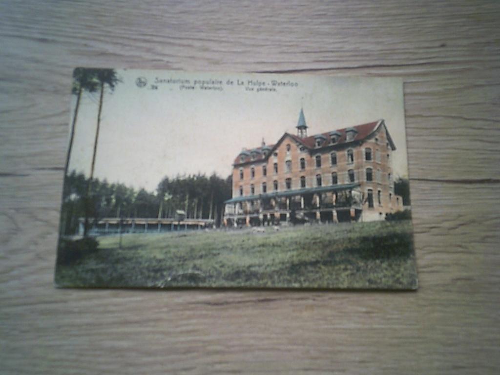 LA HULPE: Sanatorium populaire (petite déchirure en bas !!), Enlèvement ou Envoi, Avant 1920, Affranchie, Brabant Wallon