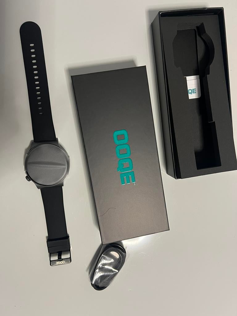 Smartwatch OOQE, Conditie, Zwart, IOS, Nieuw