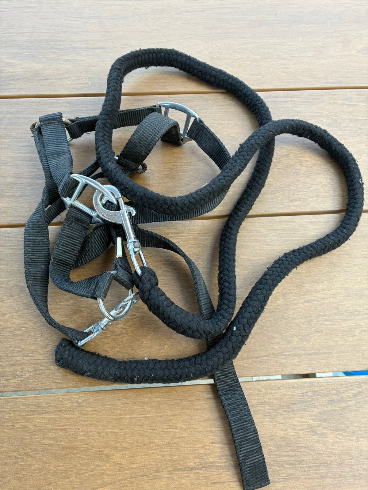 licols pour chevaux en nylon, Enlèvement ou Envoi, Comme neuf, Noir