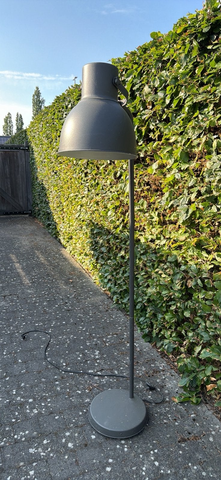 Staande lamp, Huis en Inrichting, Lampen | Vloerlampen, Ophalen, Zo goed als nieuw, Metaal, 150 tot 200 cm