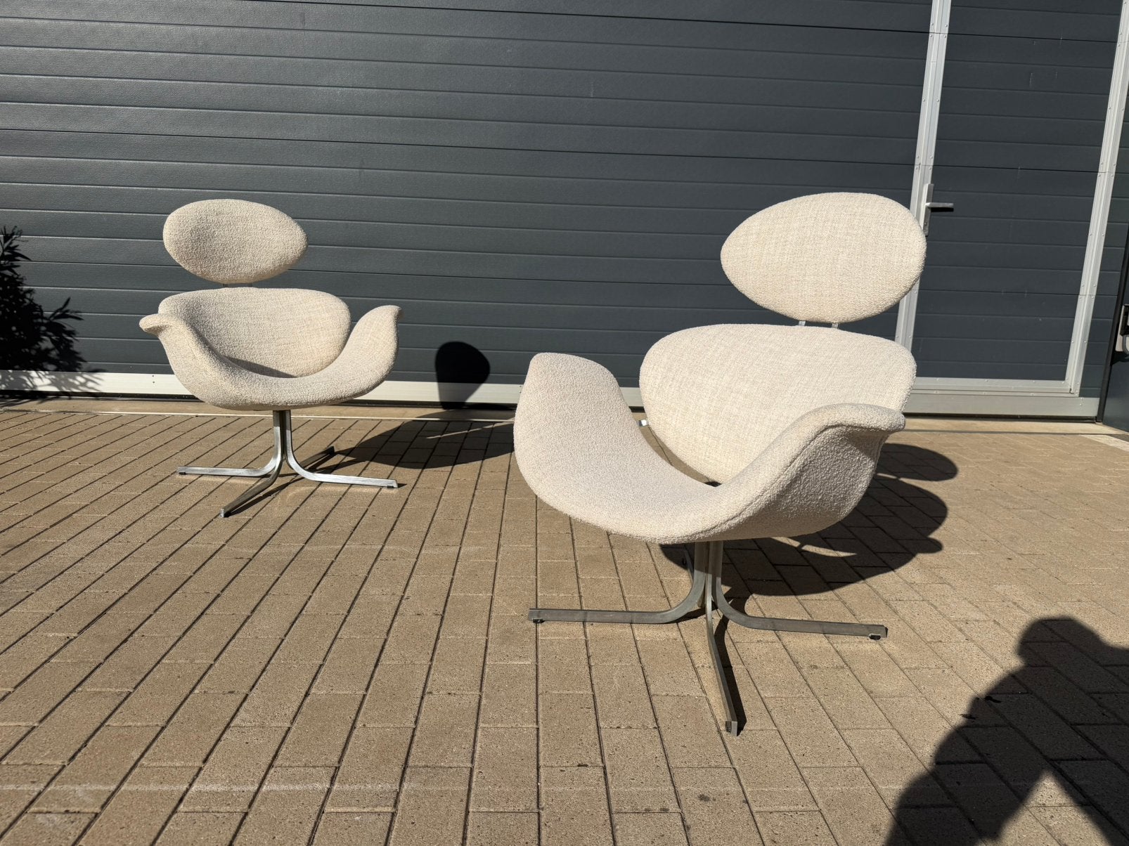 2x 1st edition Artifort Big Tulip Nieuwstaat!! Pierre Paulin, Ophalen of Verzenden, Vitra sede tecno mah jong edra cassina togo b&b italia knoll