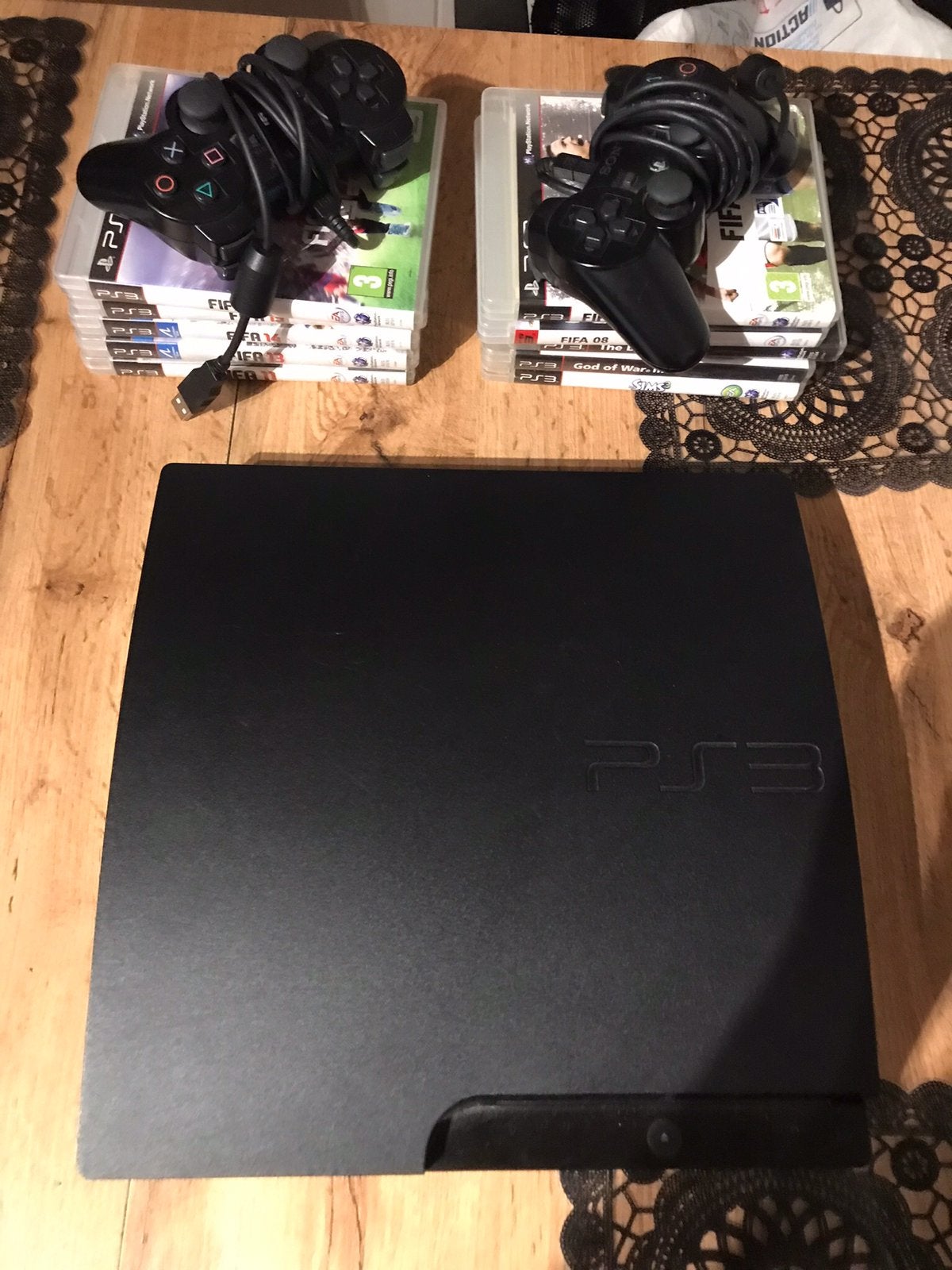 PlayStation 3 , met verschillende games in goede staat, Games en Spelcomputers, Spelcomputers | Sony PlayStation 3, Ophalen, Zo goed als nieuw