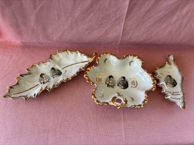 3 schaaltjes porselein Napoleon, Antiek en Kunst, Ophalen of Verzenden