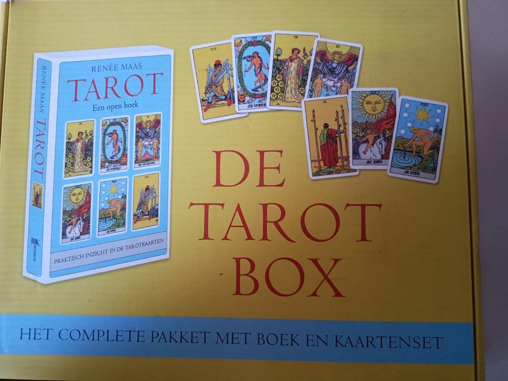 R. Maas - De Tarot Box, Boeken, Ophalen of Verzenden, Astrologie, R. Maas