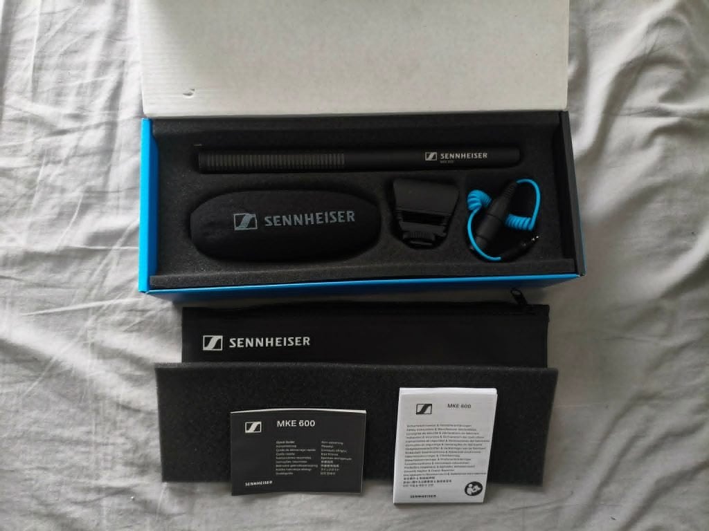 Sennheiser MKE 600 - Shotgun Microfoon, Muziek en Instrumenten, Microfoons, Ophalen of Verzenden, Nieuw, Overige typen
