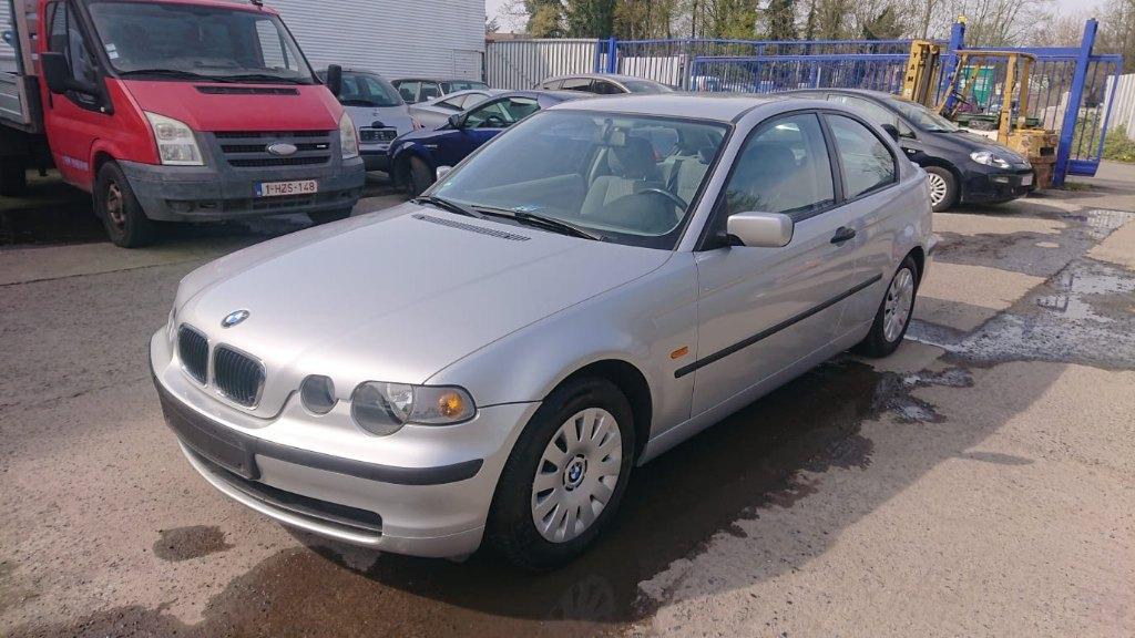 BMW 316ti essence 2001 87000km bt auto clim GARANTIE, Autos, Argent ou Gris, Achat, Entreprise, Carnet d'entretien