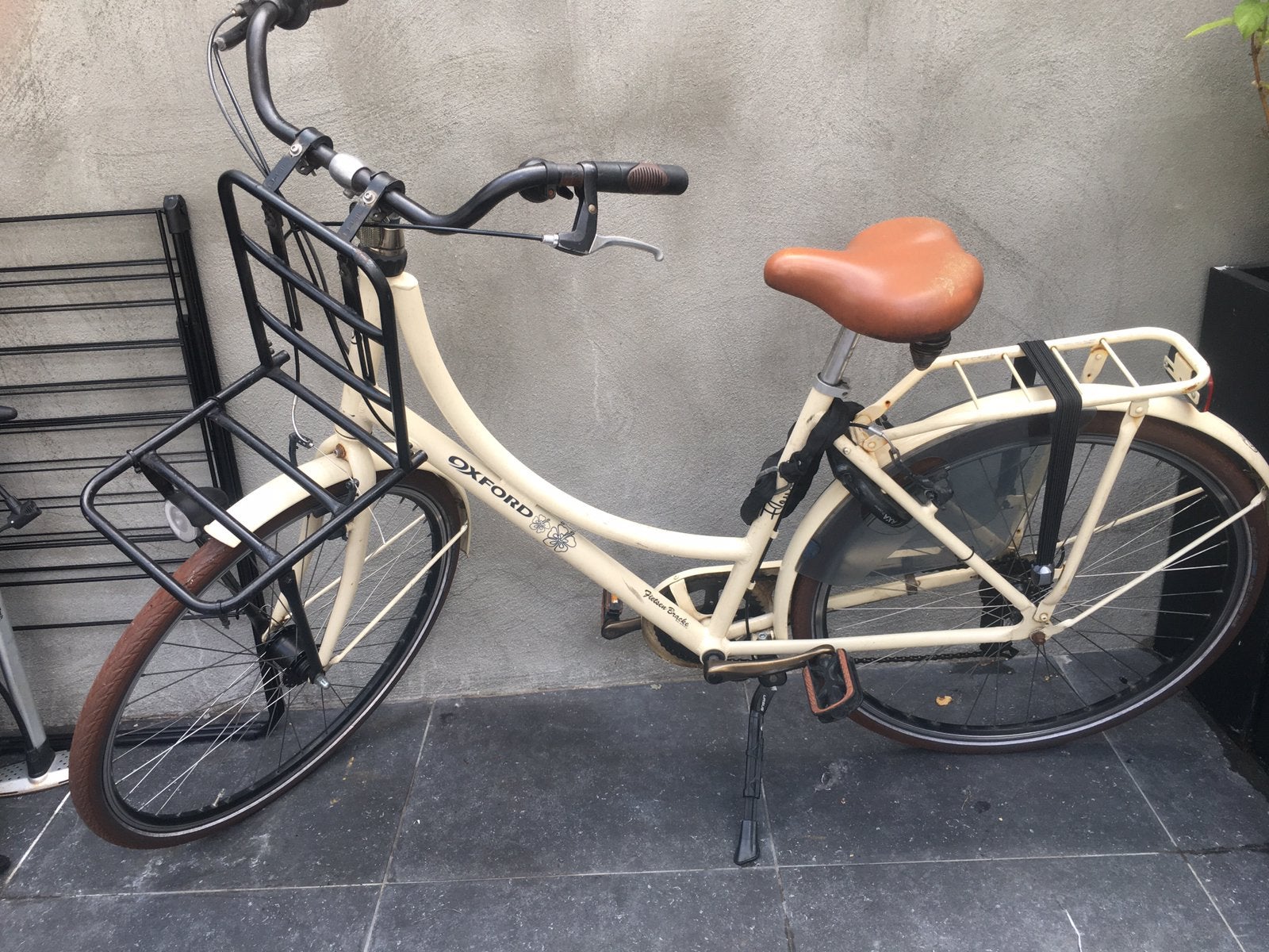 Oxford Fleur damesfiets, Fietsen en Brommers, Ophalen, Gebruikt, Velgrem, Versnellingen