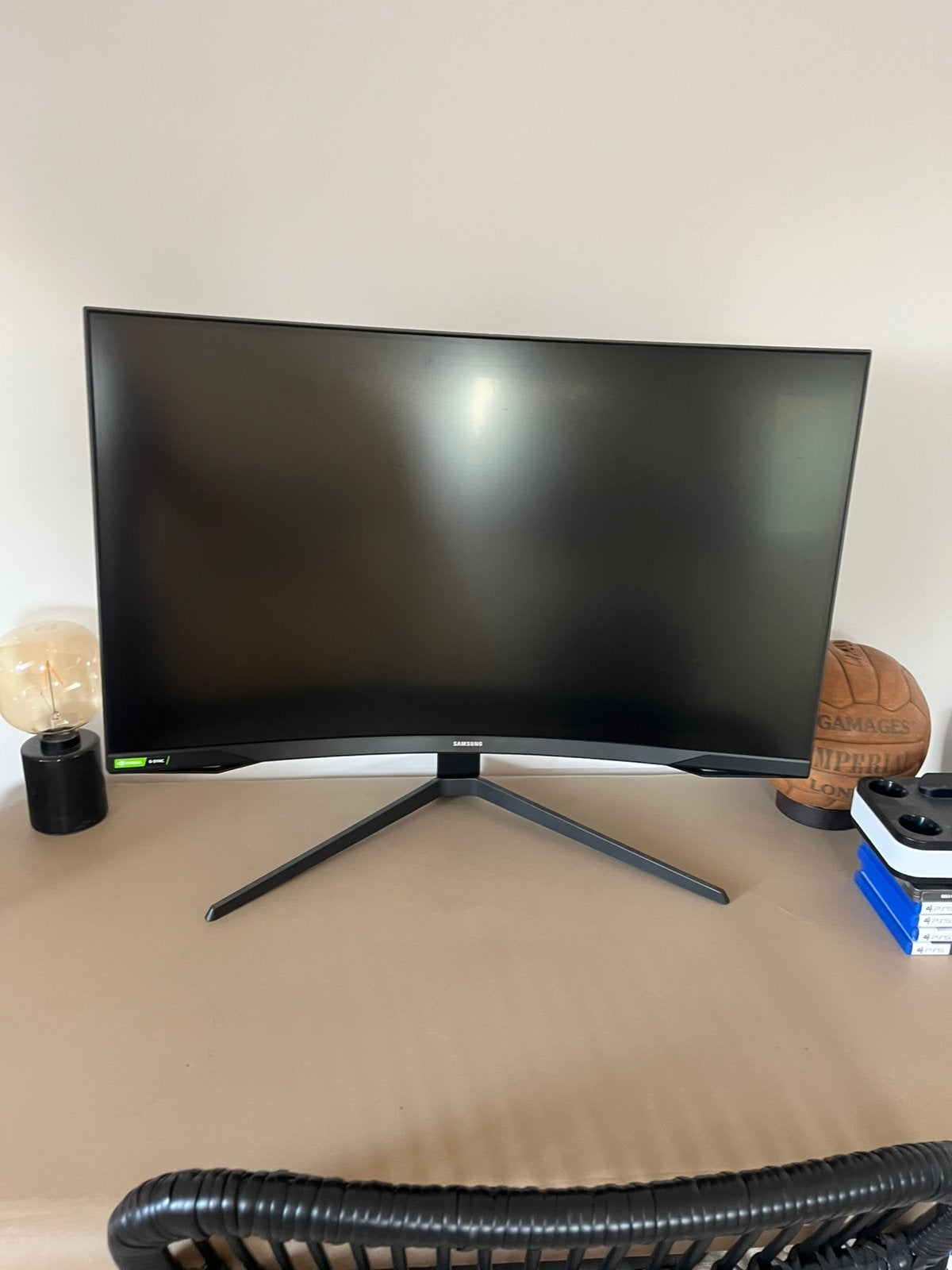 Game monitor curved, Computers en Software, Monitoren, Ophalen, Zo goed als nieuw