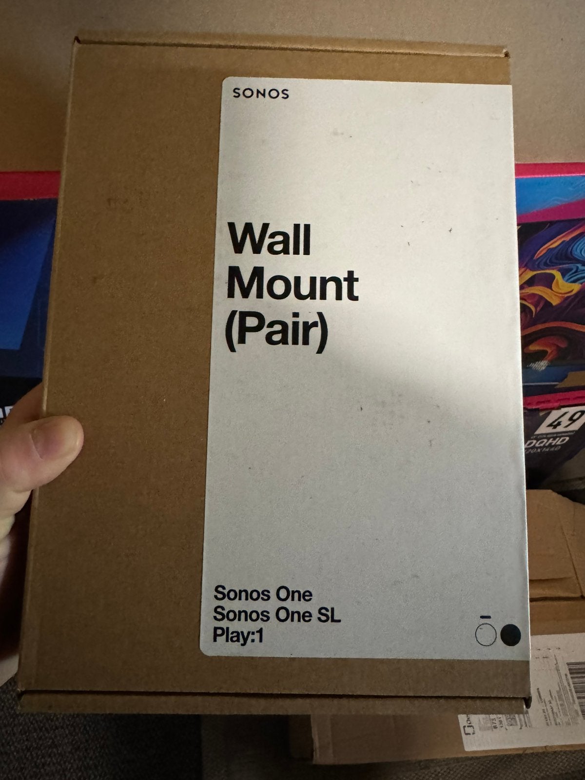 Sonos muurbeugel - wall mount - Sonos One / SL - Nieuw!, Audio, Tv en Foto, Soundbars, Ophalen of Verzenden