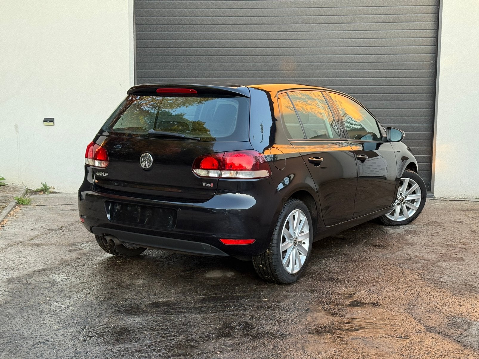 Vw golf, Euro 5, Stof, Zwart, Zwart