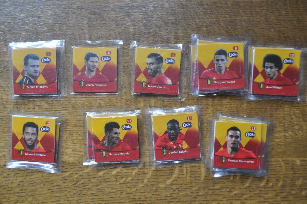UITGAVE CROKY RODE DUIVELS KAARTJES @ 1 EURO/STUK, Ophalen of Verzenden, Zo goed als nieuw, Meerdere plaatjes
