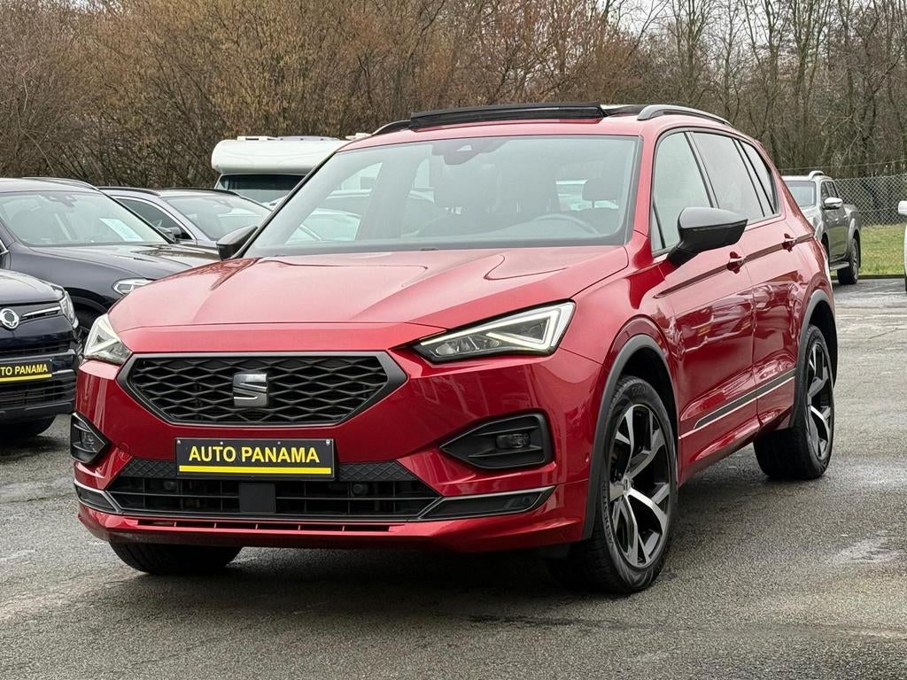 SEAT Tarraco 2.0 CR TDi FR DSG 7 PLACES TOIT PANO VIRTUAL, Auto's, Monovolume, 4 cilinders, 7 zetels, Leder