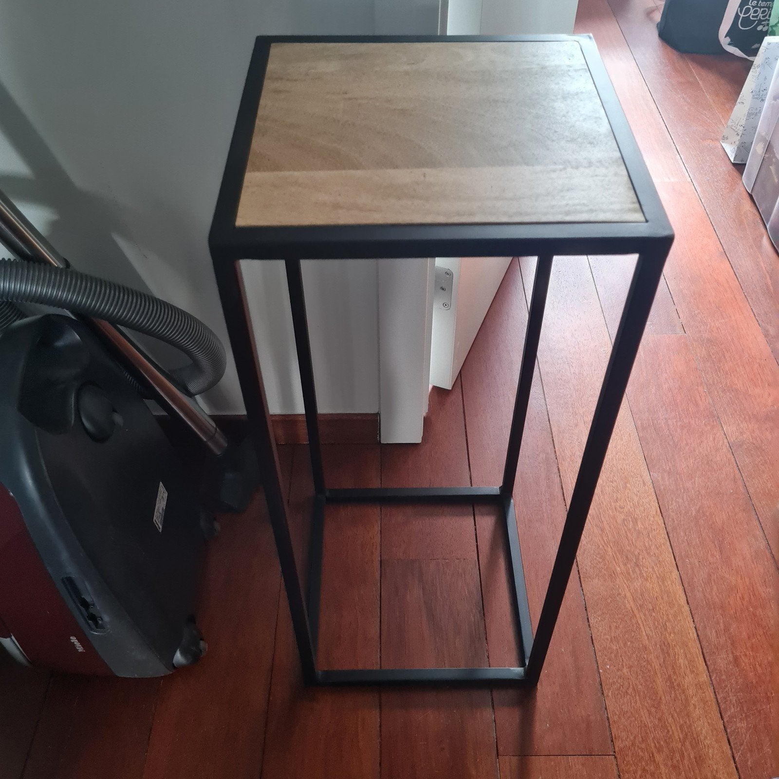 meuble Hauteur en Fer et en bois, Maison & Meubles, Enlèvement, Comme neuf