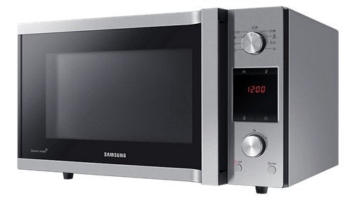 Combi-Magnetron-Oven Samsung. MC455TBRCSR., Ophalen, Zo goed als nieuw, Draaiplateau, Vrijstaand