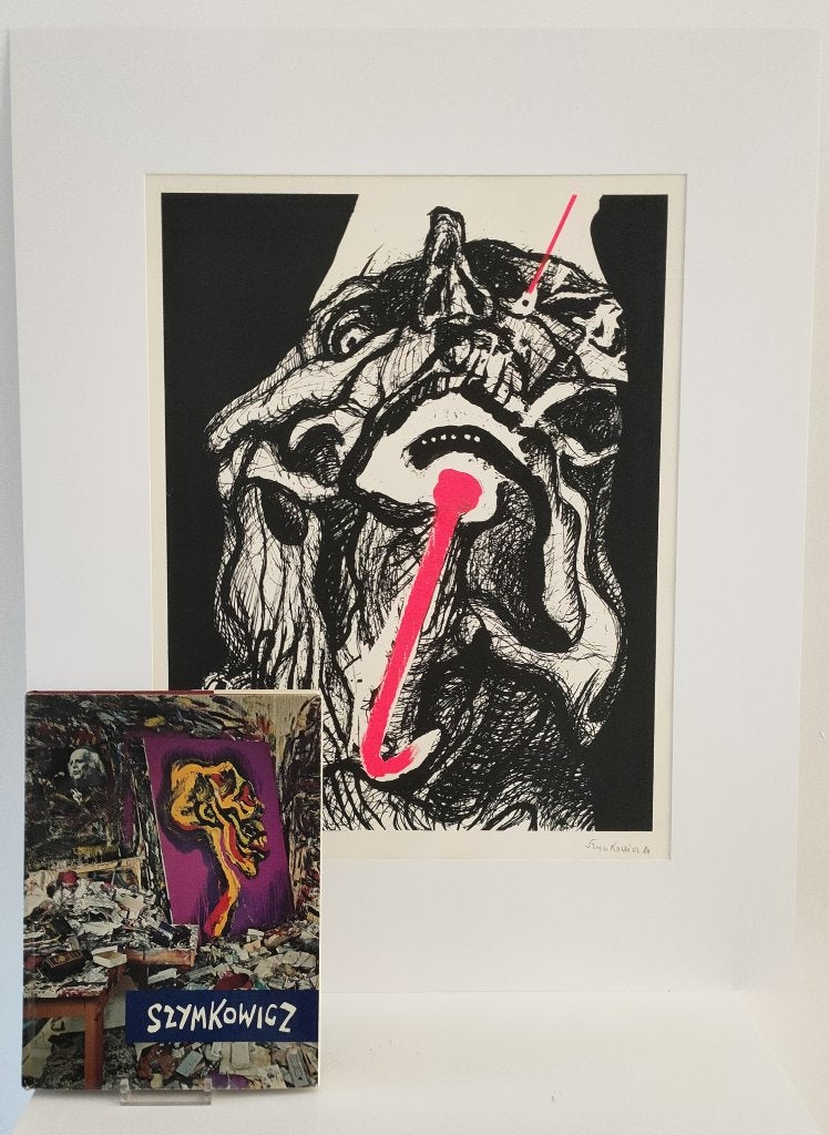 SZYMKOWICZ CHARLES (BELGIQUE)/ Grand Format + Livre, Antiquités & Art, Signé, Enlèvement, Sérigraphie