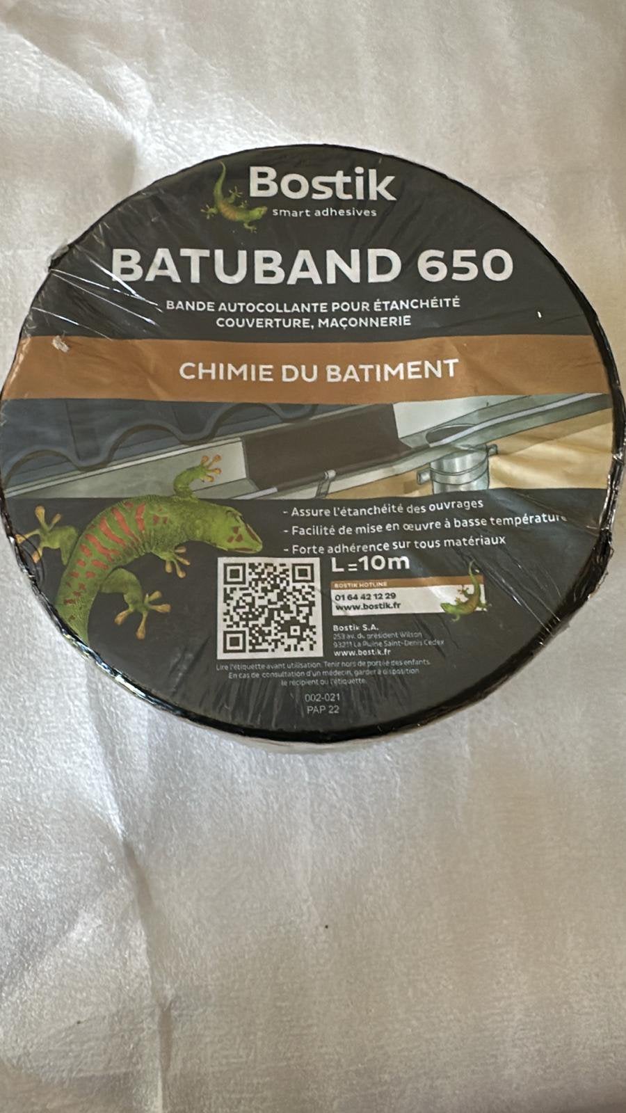Bostik BATUBAND 650 – Bande d’étanchéité autocollante –NEUVE, Enlèvement ou Envoi