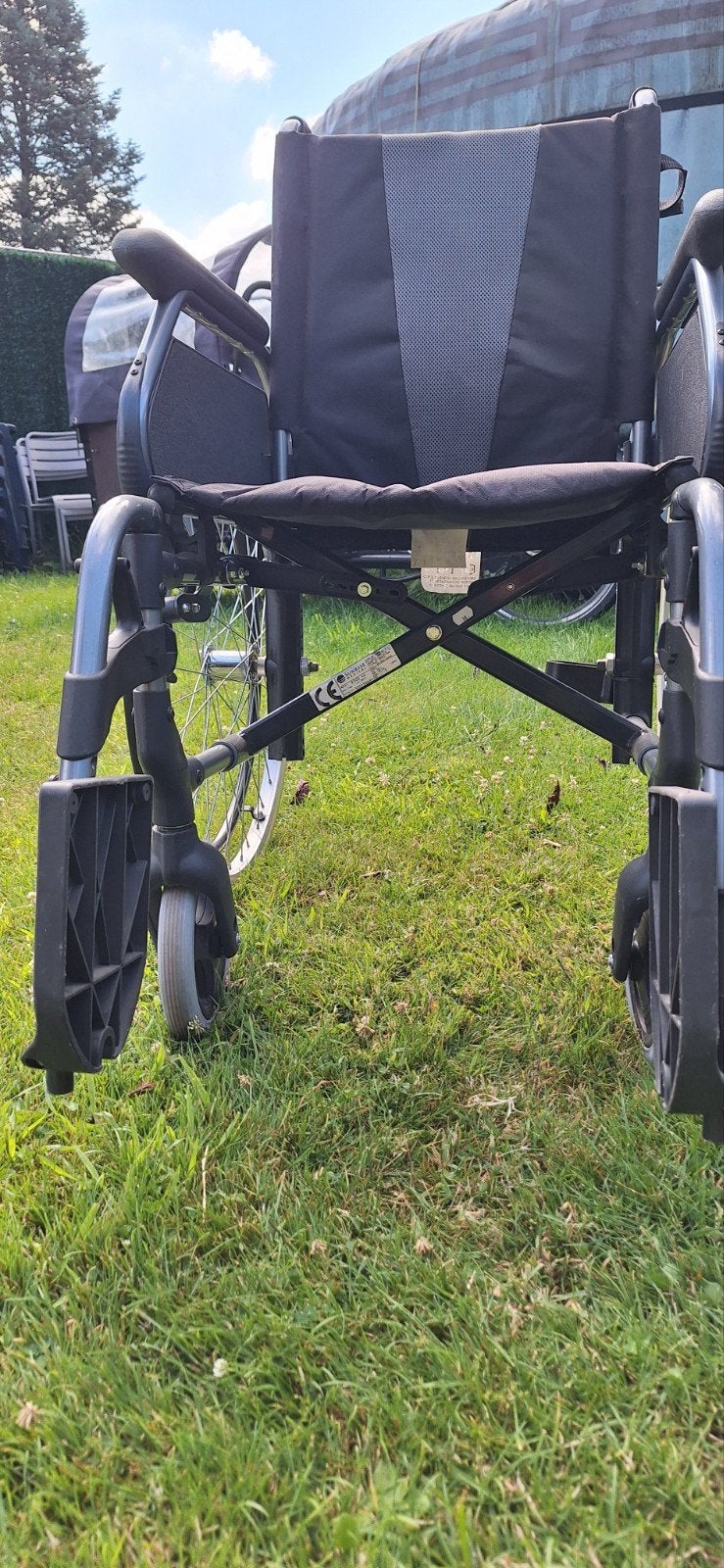 Opvouwbare rolstoel, Diversen, Rolstoelen, Ophalen