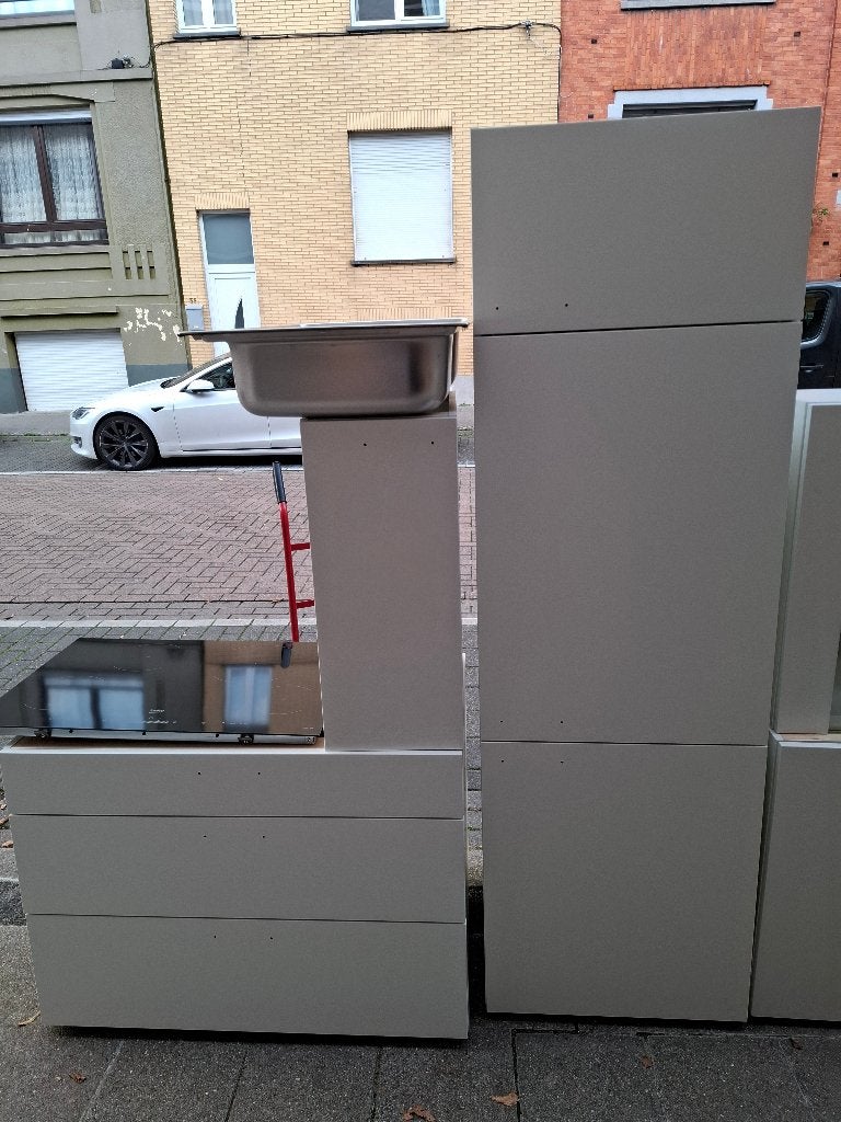 keuken, Ophalen, Wit, Overige typen, Nieuw