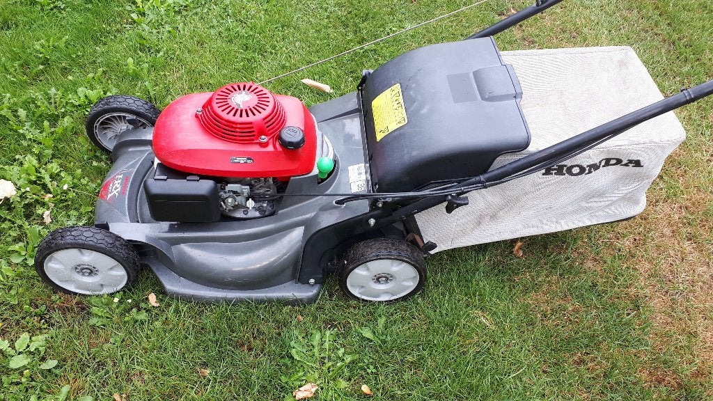honda  HRX  537   grasmaaier, Tuin en Terras, Cirkelmaaier, Honda, Gebruikt, Benzine-grasmaaier