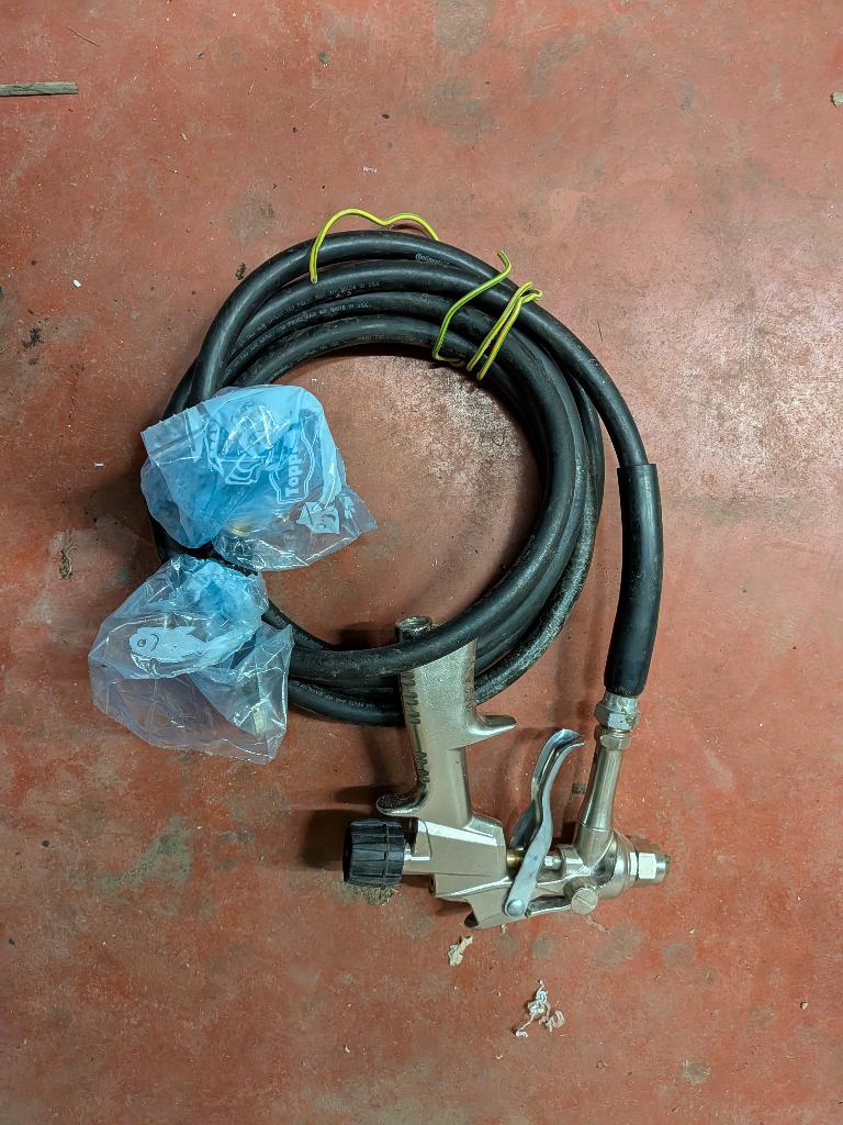 lijmpistool EPDM, Ophalen