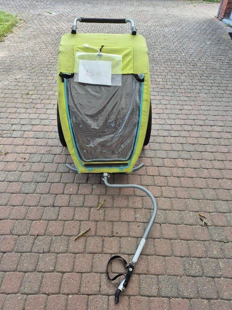 2 remorques à vélo pour enfants, Enlèvement, Utilisé, Remorque pour enfant