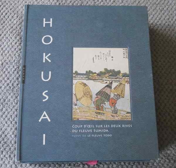 Hokusai - Coup d' oeil sur les deux rives du fleuve Sumida, Enlèvement ou Envoi, Utilisé, Peinture et dessin