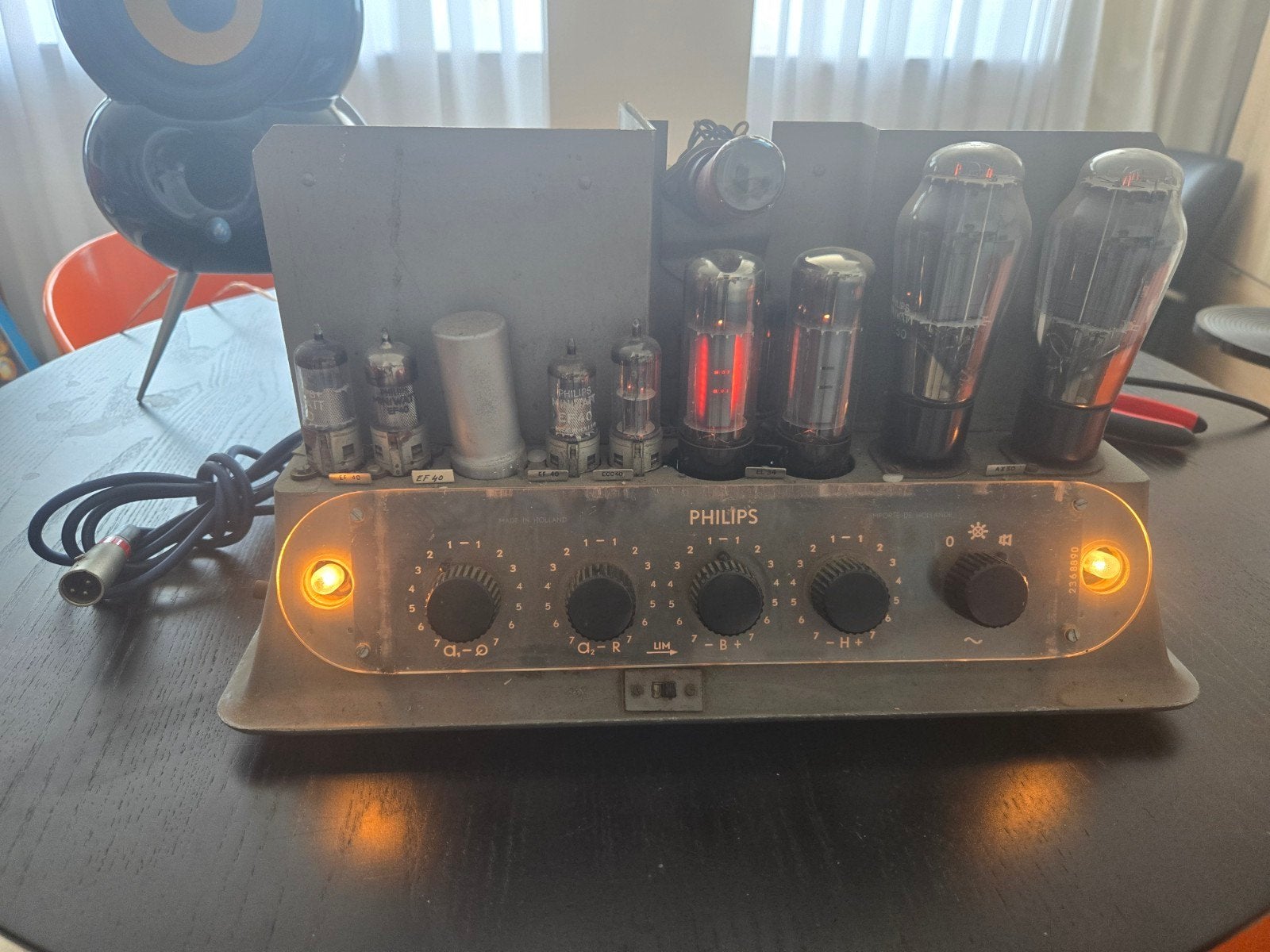 Philips El 6420, Enlèvement, Amplificateur