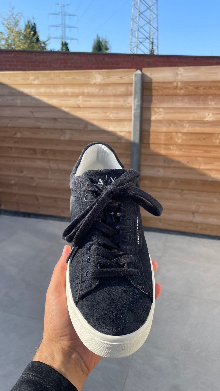 Armani exchange sneakers, Vêtements | Hommes, Chaussures, Enlèvement, Comme neuf, Baskets