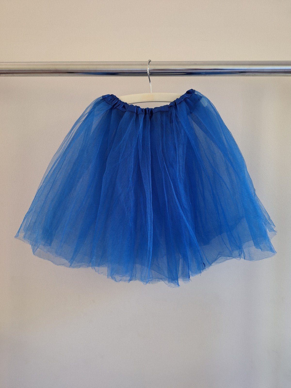 blauw tule rokje - 10 jaar, Ophalen