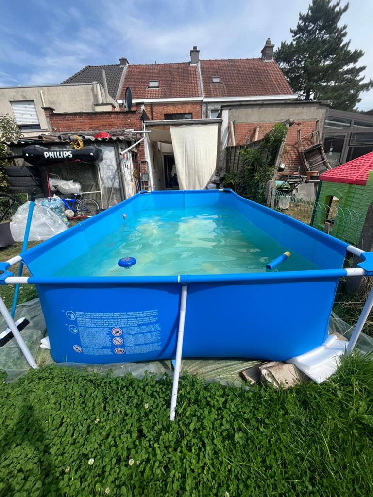 Opbouwzwembad Bestway Steel Pro 4,00m x 2,11m Met een filter, Ophalen