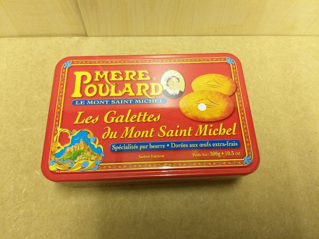 Boite en métal  Les Galettes du Mont St Michel, Enlèvement ou Envoi