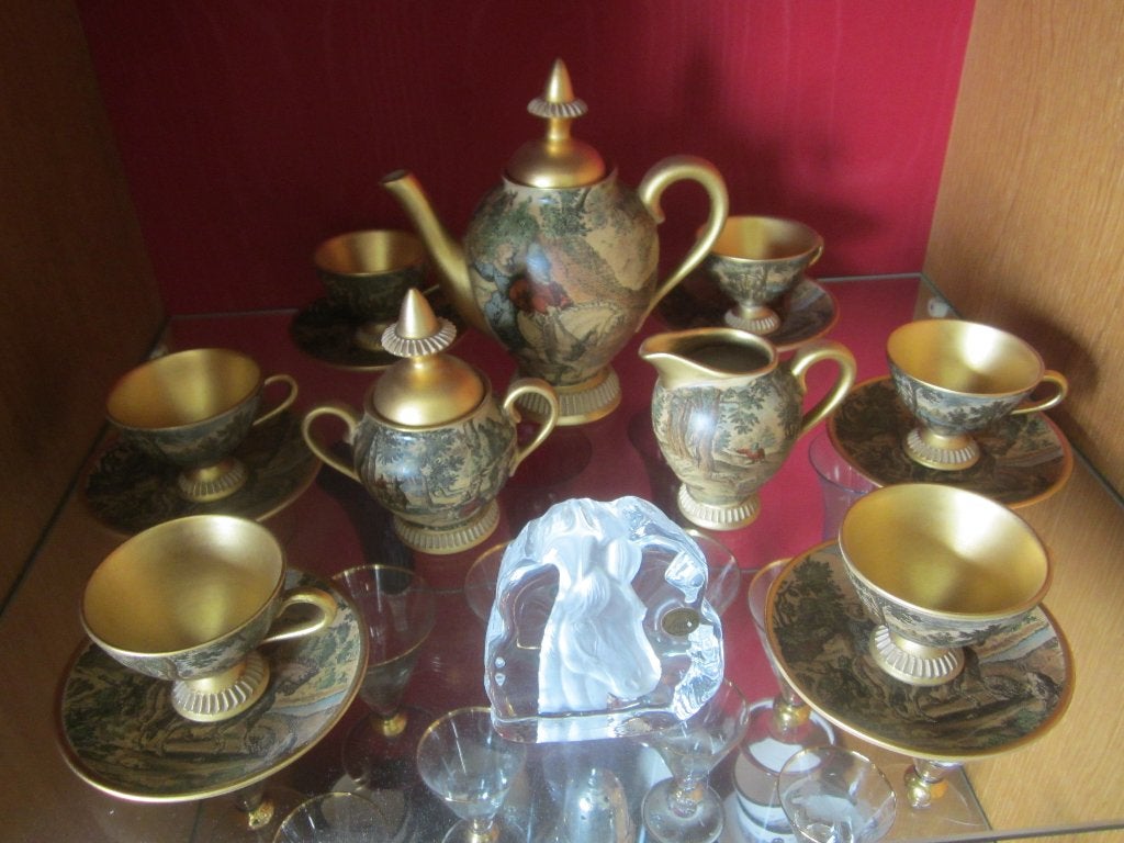 antiek koffieservies, Antiek en Kunst, Antiek | Servies compleet, Ophalen